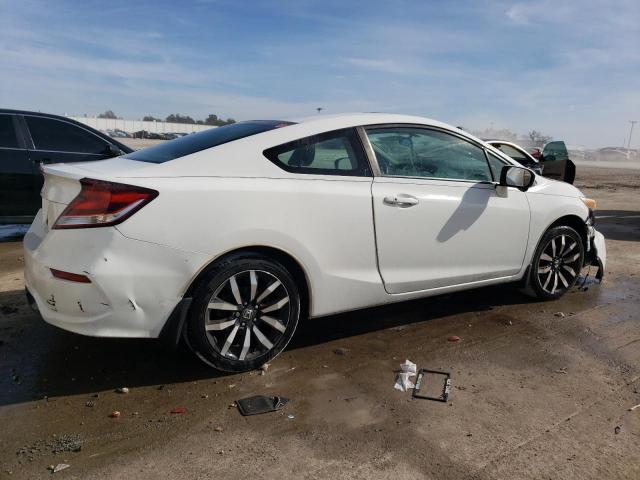 2HGFG3B09FH518473 - 2015 HONDA CIVIC EXL WHITE photo 3