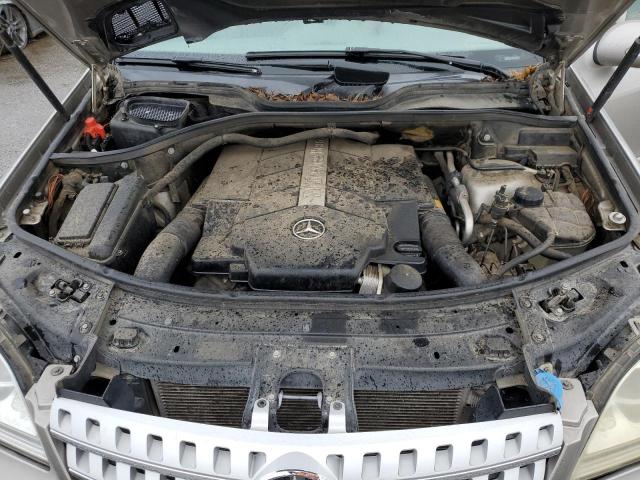 4JGBB75E16A044037 - 2006 MERCEDES-BENZ ML 500 GRAY photo 12