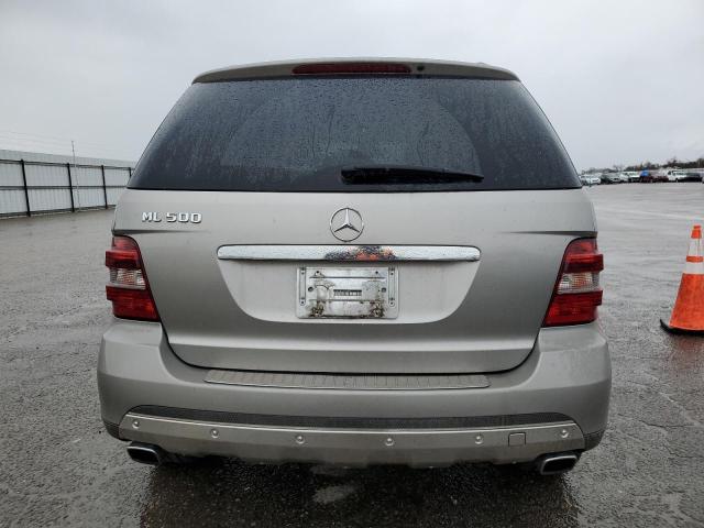 4JGBB75E16A044037 - 2006 MERCEDES-BENZ ML 500 GRAY photo 6