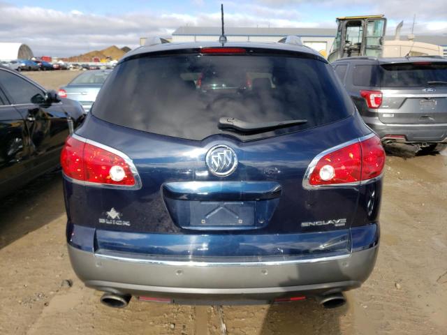 5GAKVCED9CJ344854 - 2012 BUICK ENCLAVE BLUE photo 6