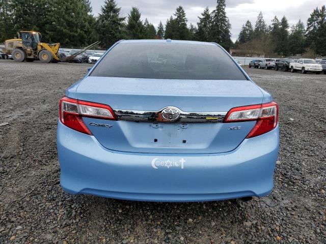 4T4BF1FK9DR289790 - 2013 TOYOTA CAMRY L BLUE photo 6