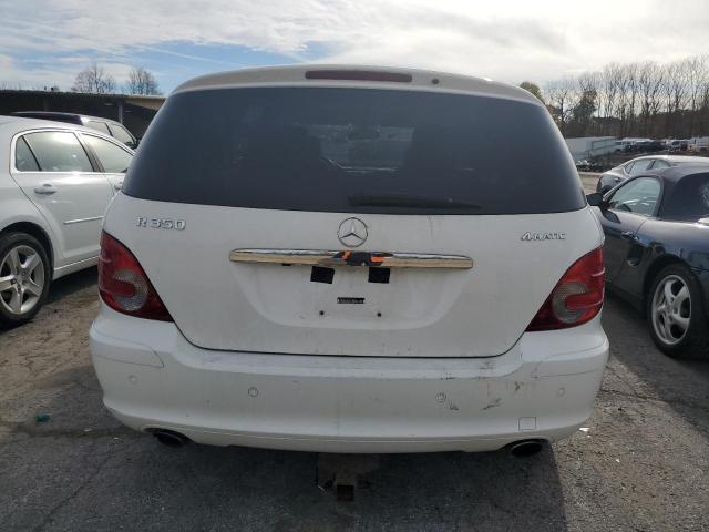 4JGCB65E47A054609 - 2007 MERCEDES-BENZ R 350 WHITE photo 6