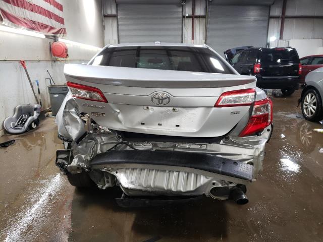 4T1BF1FK3DU227182 - 2013 TOYOTA CAMRY L SILVER photo 6