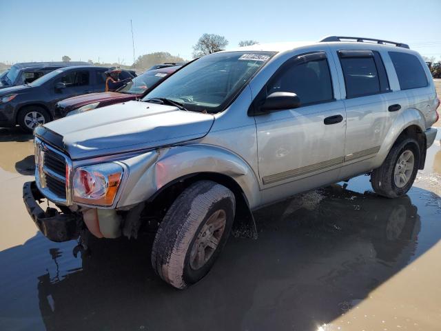 1D4HB48N45F511626 - 2005 DODGE DURANGO SLT SILVER photo 1