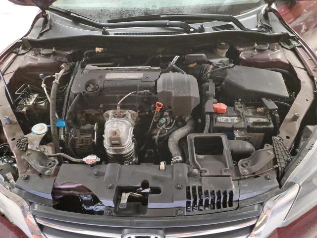 1HGCR2F39DA123779 - 2013 HONDA ACCORD LX BURGUNDY photo 11