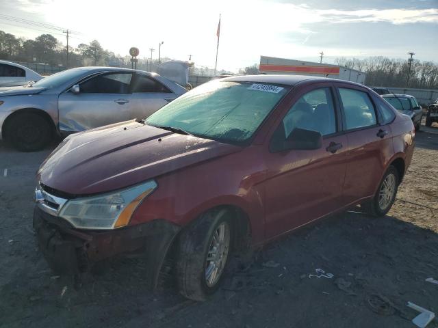 1FAHP3FNXBW141487 - 2011 FORD FOCUS SE RED photo 1