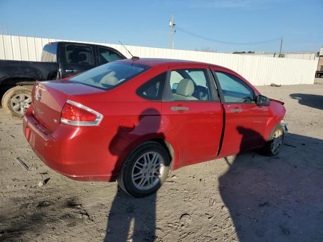 1FAHP3FNXBW141487 - 2011 FORD FOCUS SE RED photo 3