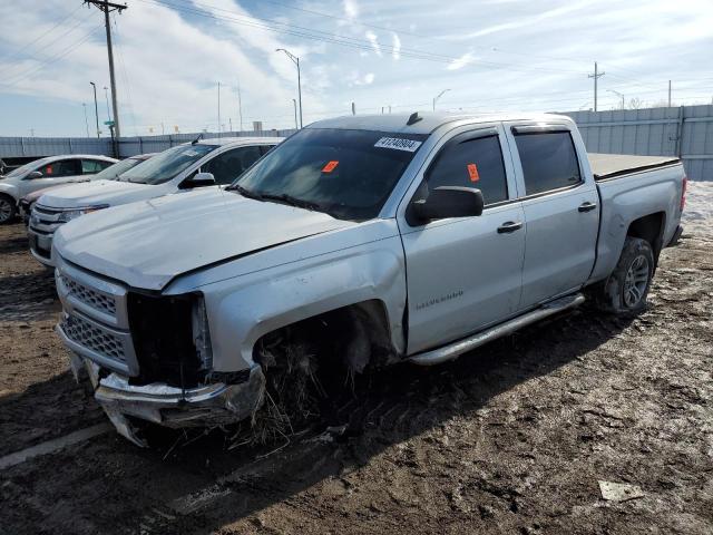 3GCPCREC6EG532689 - 2014 CHEVROLET SILVERADO C1500 LT SILVER photo 1