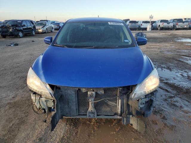 3N1AB7AP9DL779834 - 2013 NISSAN SENTRA S BLUE photo 5