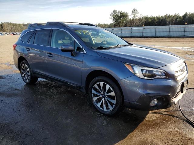 4S4BSENC9H3348159 - 2017 SUBARU OUTBACK 3.6R LIMITED BLUE photo 4