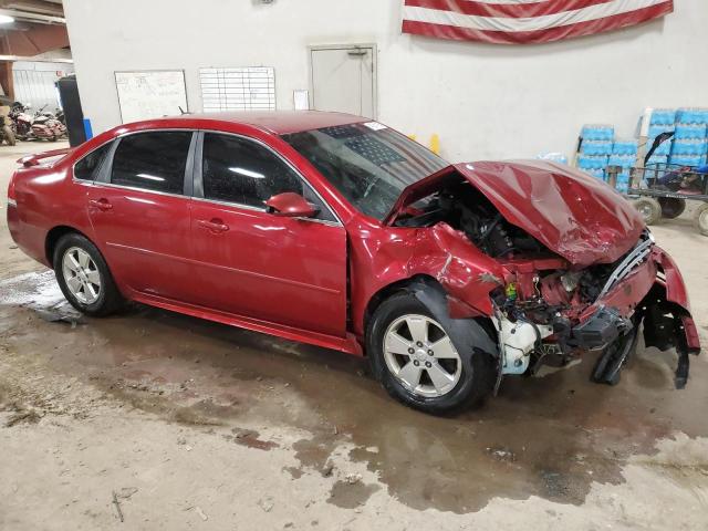 2G1WB5E32D1205312 - 2013 CHEVROLET IMPALA LT RED photo 4