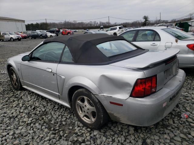 1FAFP44443F319032 - 2003 FORD MUSTANG SILVER photo 2