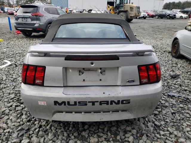 1FAFP44443F319032 - 2003 FORD MUSTANG SILVER photo 6