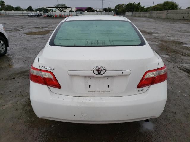 4T4BE46K59R089128 - 2009 TOYOTA CAMRY BASE WHITE photo 6