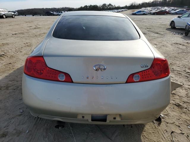 JNKCV54E25M411352 - 2005 INFINITI G35 CREAM photo 6