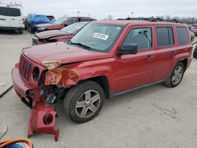 1J8FF28W18D512232 - 2008 JEEP PATRIOT SPORT RED photo 1