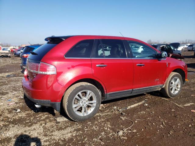 2LMDJ8JCXABJ23343 - 2010 LINCOLN MKX RED photo 3