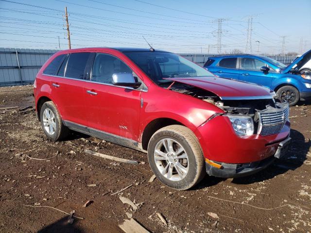 2LMDJ8JCXABJ23343 - 2010 LINCOLN MKX RED photo 4