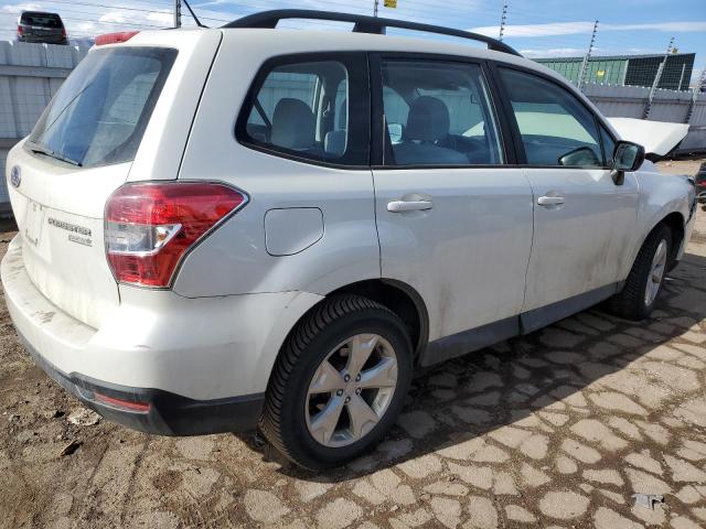 JF2SJABC6FH580921 - 2015 SUBARU FORESTER 2.5I WHITE photo 3