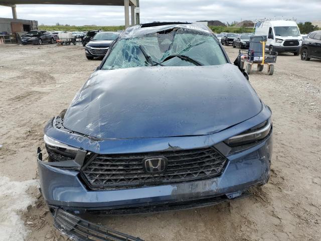 1HGCY1F31RA015922 - 2024 HONDA ACCORD EX BLUE photo 5