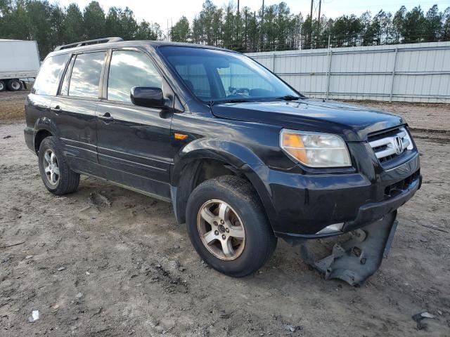 5FNYF18498B006195 - 2008 HONDA PILOT EX BLACK photo 4