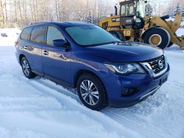 5N1DR2MM4KC618175 - 2019 NISSAN PATHFINDER S BLUE photo 4