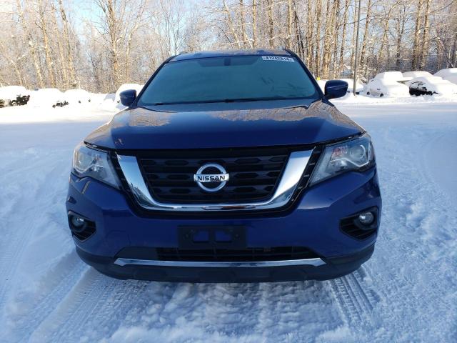 5N1DR2MM4KC618175 - 2019 NISSAN PATHFINDER S BLUE photo 5