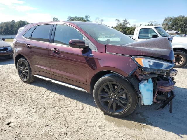 2FMPK4J97NBA01449 - 2022 FORD EDGE SEL PURPLE photo 4