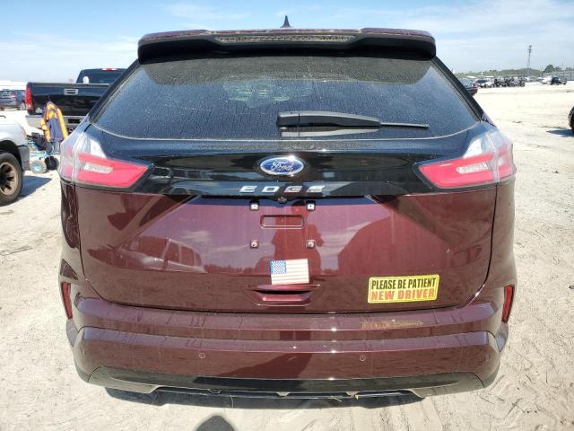 2FMPK4J97NBA01449 - 2022 FORD EDGE SEL PURPLE photo 6