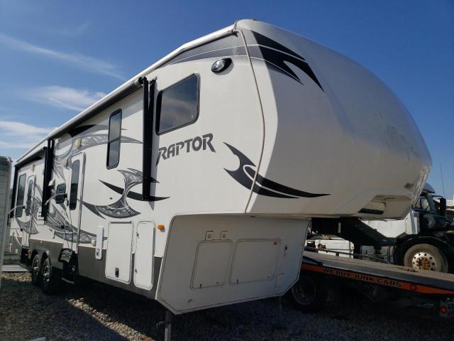 4YDF30026DR800528 - 2013 RAPT 5TH WHEEL WHITE photo 1