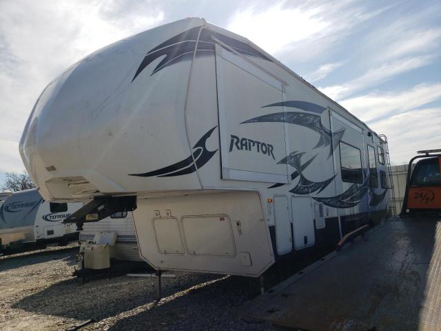 4YDF30026DR800528 - 2013 RAPT 5TH WHEEL WHITE photo 2