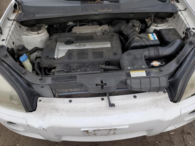 KM8JM12B57U546529 - 2007 HYUNDAI TUCSON GLS SILVER photo 12