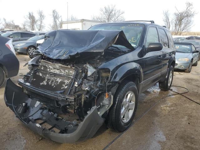 1FMYU931X7KC07991 - 2007 FORD ESCAPE XLT BLACK photo 1