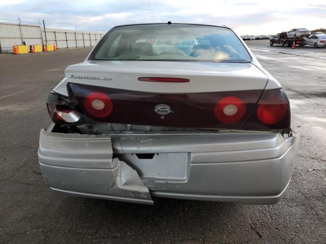 2G1WH55K849142028 - 2004 CHEVROLET IMPALA LS SILVER photo 6