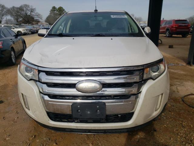 2FMDK3J93DBB04797 - 2013 FORD EDGE SEL WHITE photo 5