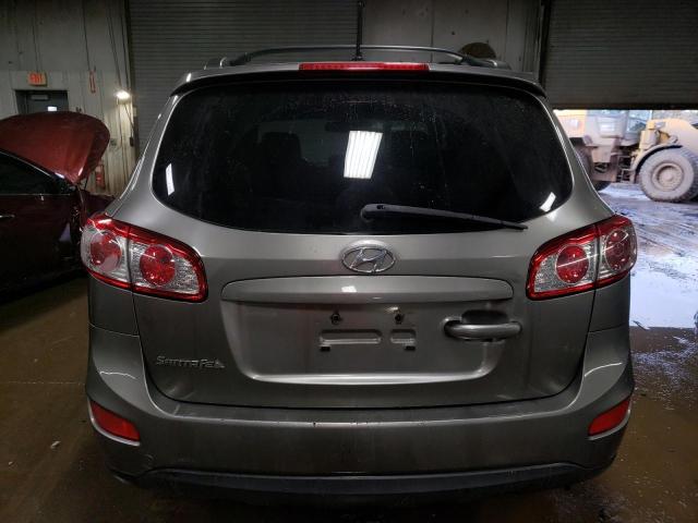 5XYZH4AG0CG098853 - 2012 HYUNDAI SANTA FE SE GRAY photo 6