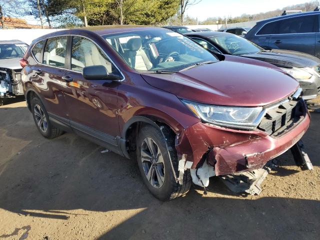 2HKRW6H36JH204328 - 2018 HONDA CR-V LX MAROON photo 4