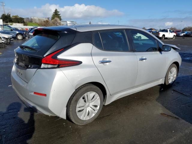 1N4AZ1BV2PC557404 - 2023 NISSAN LEAF S SILVER photo 3