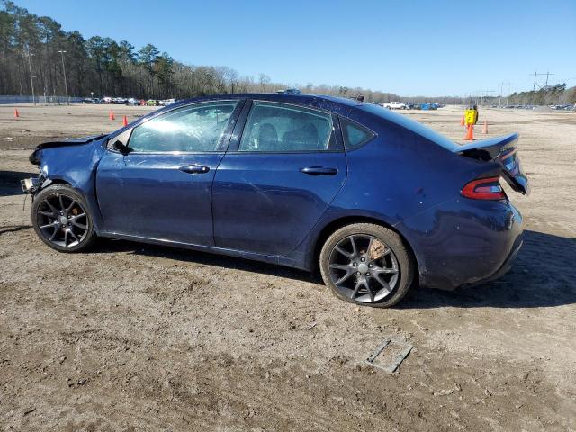 1C3CDFBB7GD515989 - 2016 DODGE DART SXT BLUE photo 2