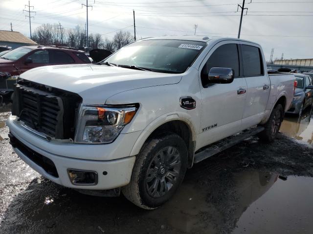 1N6AA1E51HN534082 - 2017 NISSAN TITAN SV WHITE photo 1