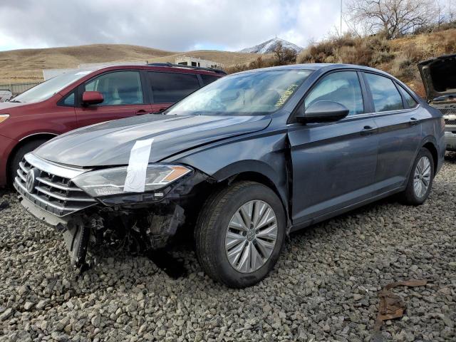 3VWC57BU0KM212322 - 2019 VOLKSWAGEN JETTA S GRAY photo 1