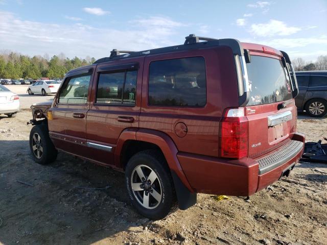 1J8HG48KX8C159218 - 2008 JEEP COMMANDER SPORT BURGUNDY photo 2