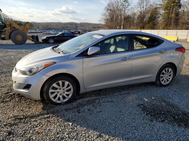 5NPDH4AE8BH049822 - 2011 HYUNDAI ELANTRA GLS SILVER photo 1