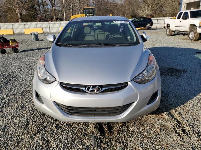 5NPDH4AE8BH049822 - 2011 HYUNDAI ELANTRA GLS SILVER photo 5