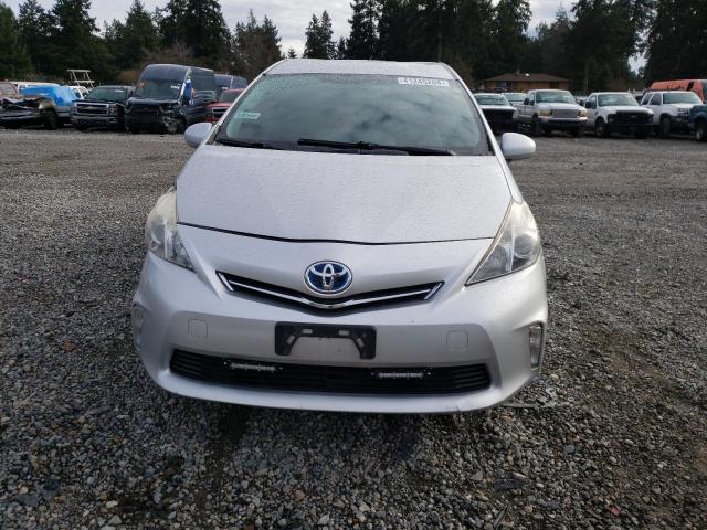 JTDZN3EU3EJ004888 - 2014 TOYOTA PRIUS V SILVER photo 5