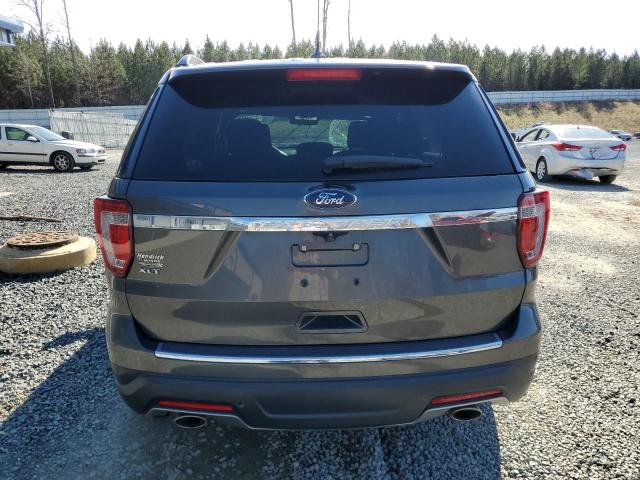 1FM5K7D84JGB03788 - 2018 FORD EXPLORER XLT CHARCOAL photo 6