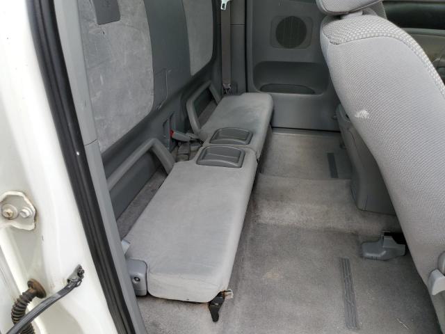 5TETX22N06Z261148 - 2006 TOYOTA TACOMA ACCESS CAB თეთრი ფოტო 10