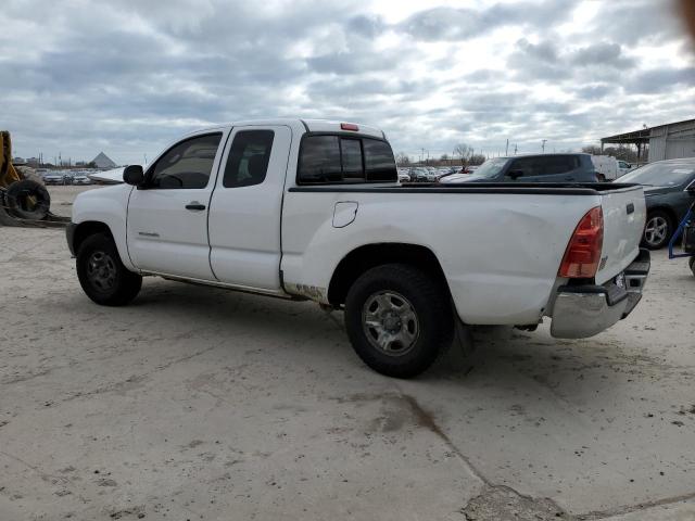 5TETX22N06Z261148 - 2006 TOYOTA TACOMA ACCESS CAB WHITE photo 2