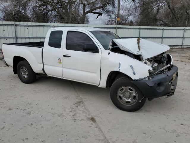 5TETX22N06Z261148 - 2006 TOYOTA TACOMA ACCESS CAB WHITE photo 4