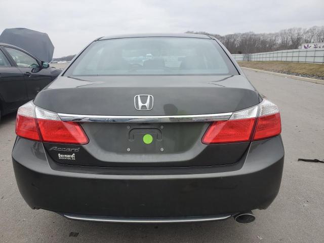 1HGCR2F32FA076727 - 2015 HONDA ACCORD LX GRAY photo 6